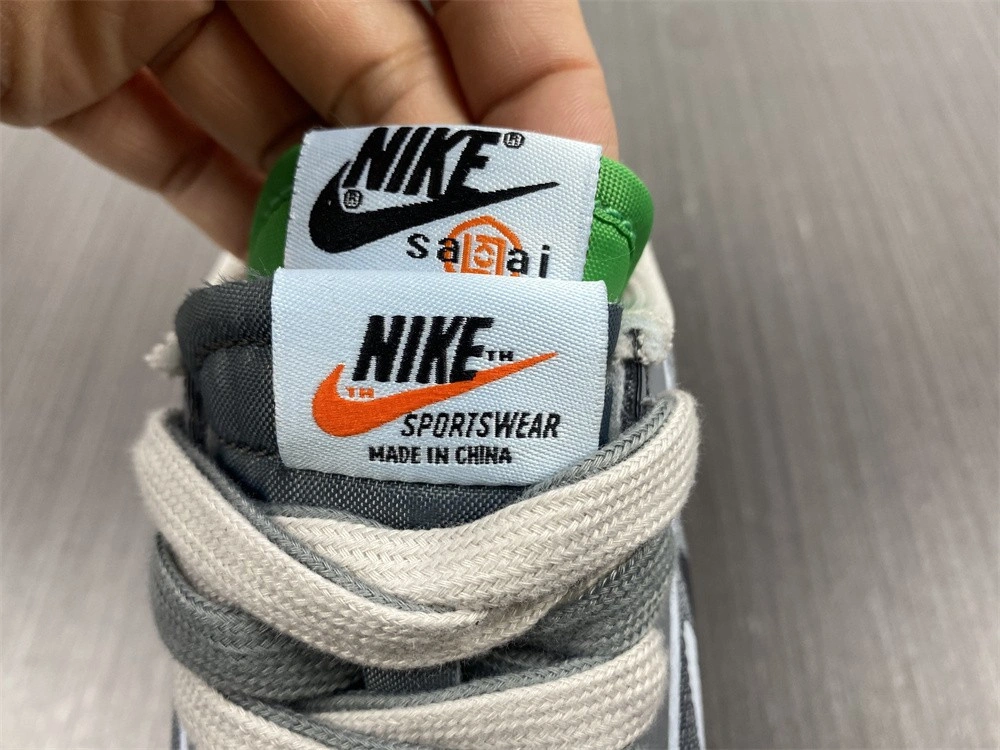Nike LD Waffle sacai CLOT Kiss of Death 2 Cool Grey  DH3114-001