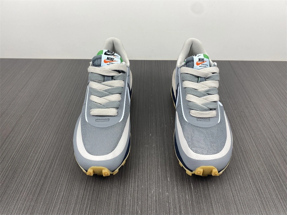 Nike LD Waffle sacai CLOT Kiss of Death 2 Cool Grey  DH3114-001
