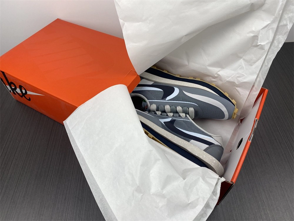 Nike LD Waffle sacai CLOT Kiss of Death 2 Cool Grey  DH3114-001