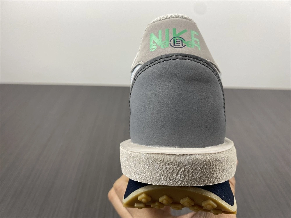 Nike LD Waffle sacai CLOT Kiss of Death 2 Cool Grey  DH3114-001