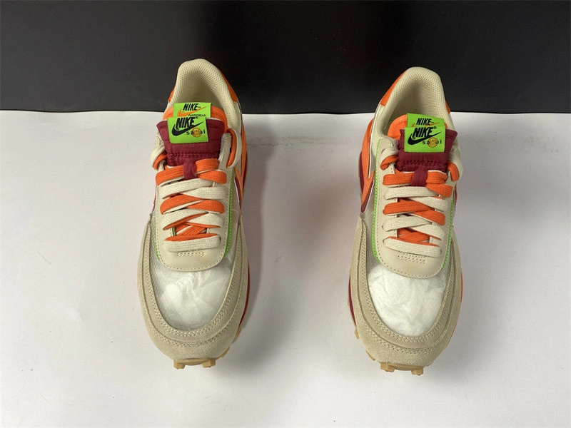 Nike LDWaffle CLOT sacai Net Orange Blaze - DH1347-100