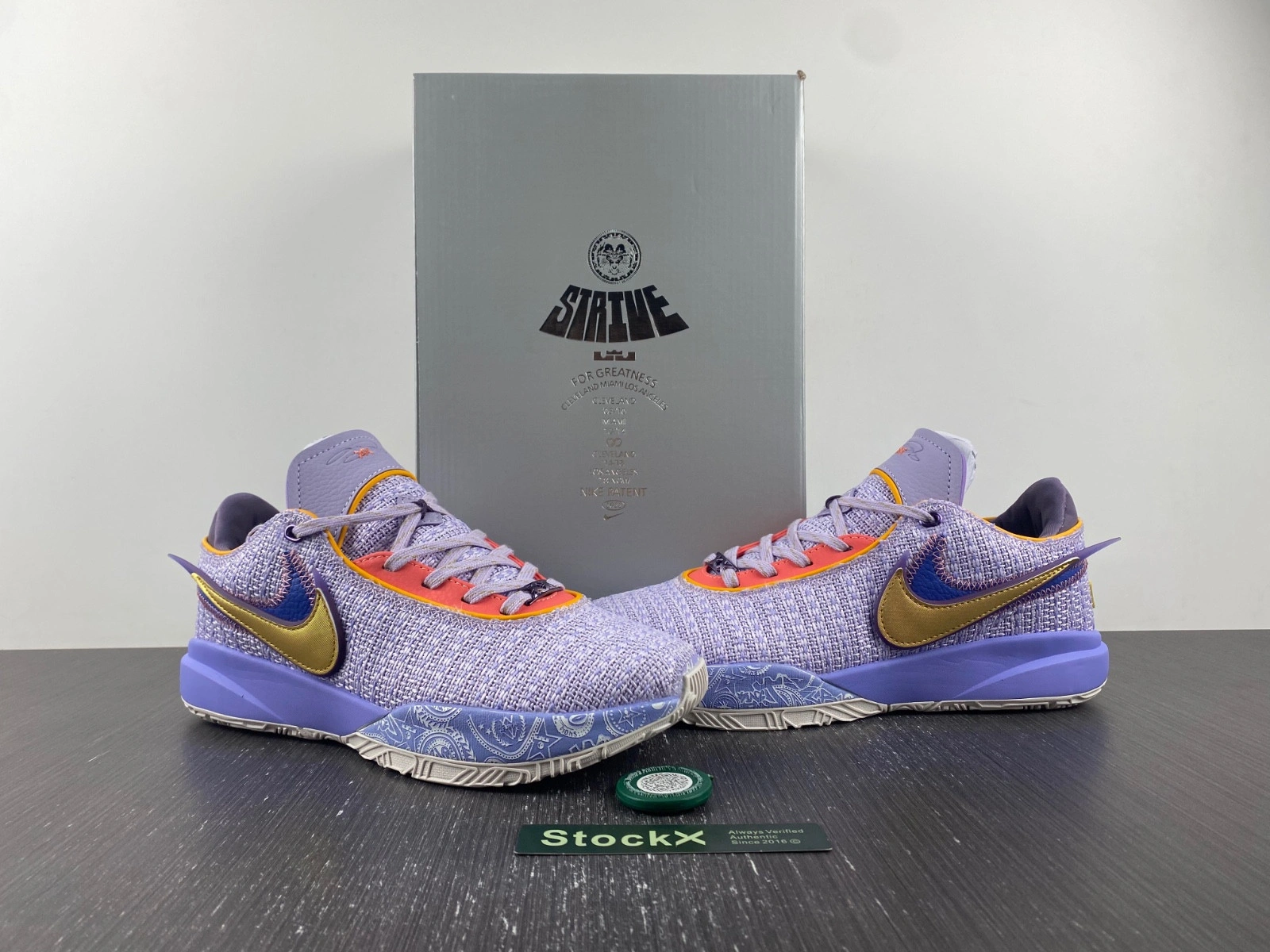 Nike LeBron 20 EP 'Purple And Gold' DJ5422-500