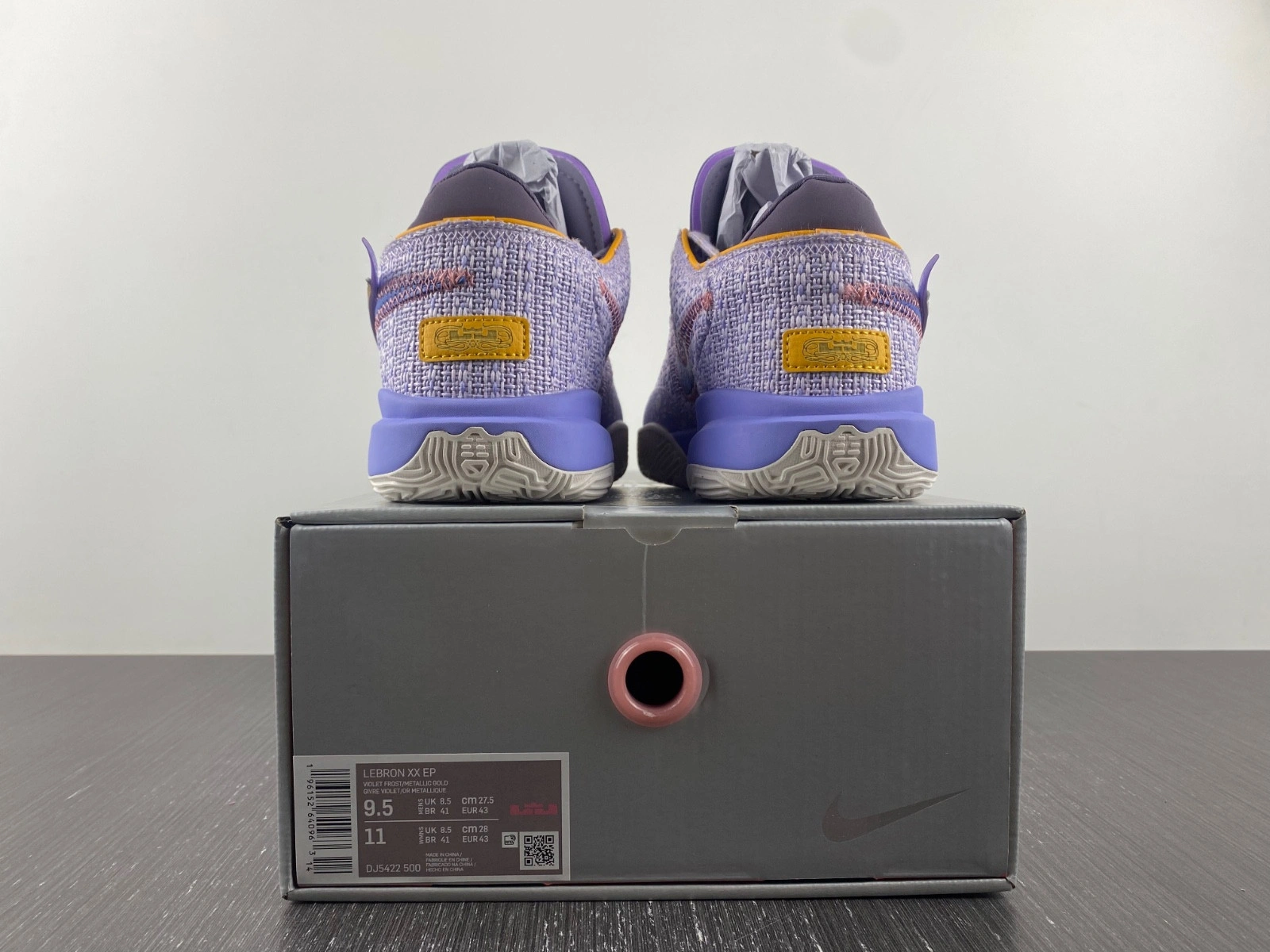 Nike LeBron 20 EP 'Purple And Gold' DJ5422-500