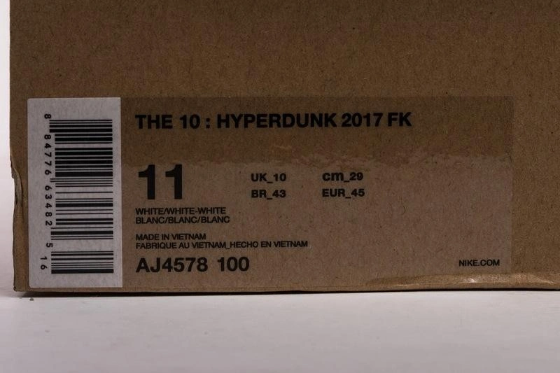Nike React Hyperdunk 2017 Flyknit OWT  AJ4578-100
