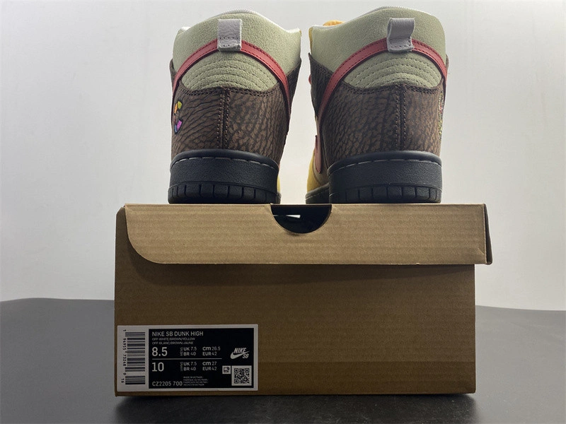 Nike SB Dunk High Color Skates Kebab and Destroy  CZ2205-700