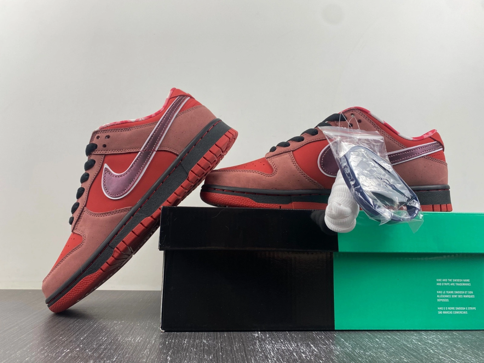Nike SB Dunk Low Concepts Red Lobster  313170-661