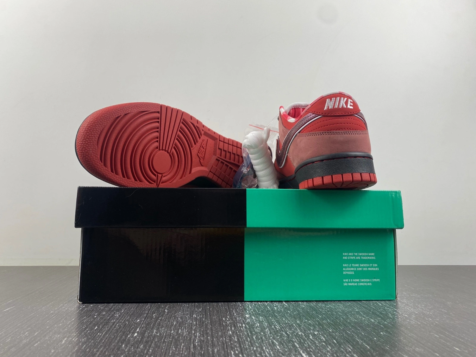 Nike SB Dunk Low Concepts Red Lobster  313170-661