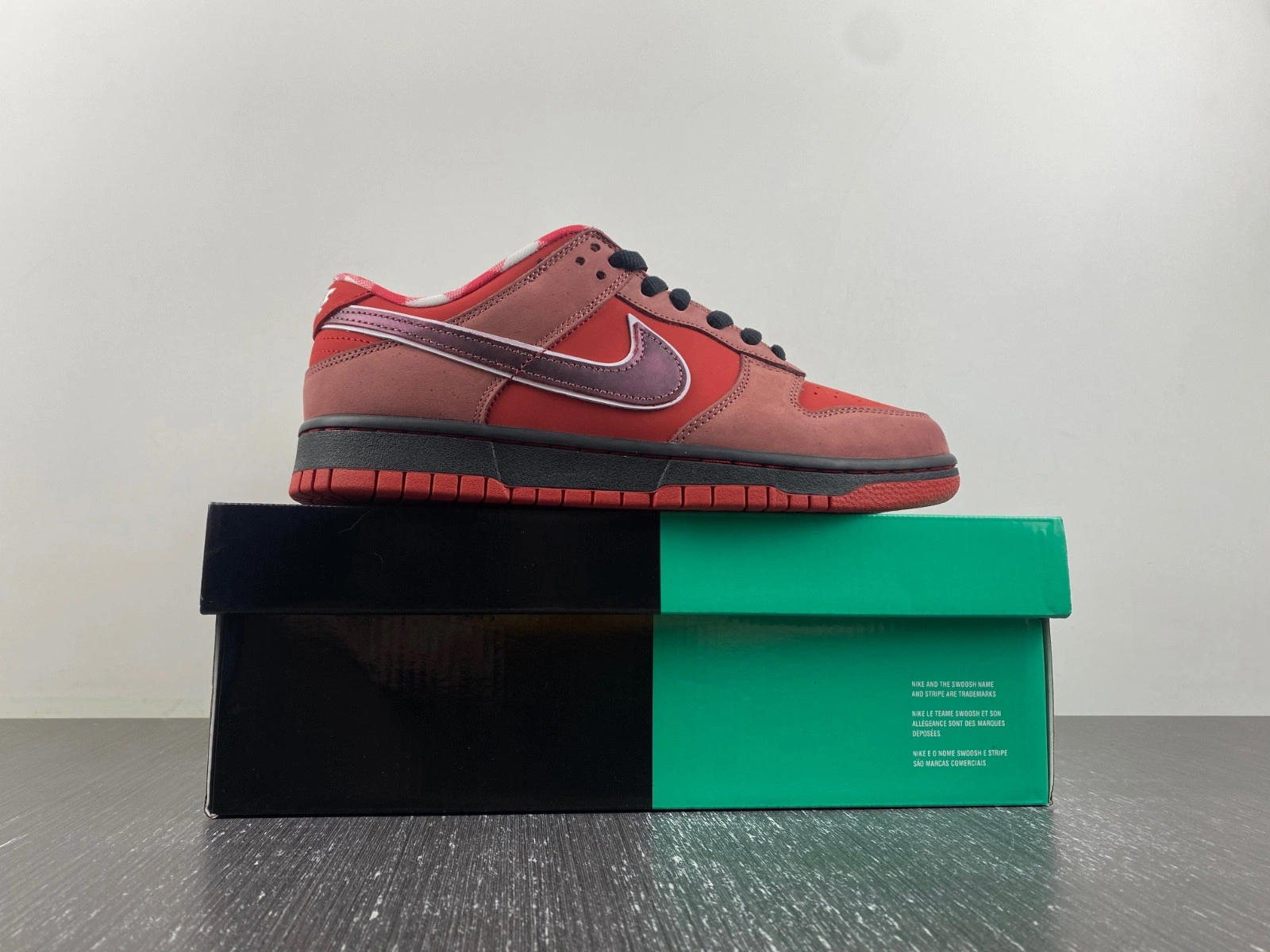 Nike SB Dunk Low Concepts Red Lobster  313170-661