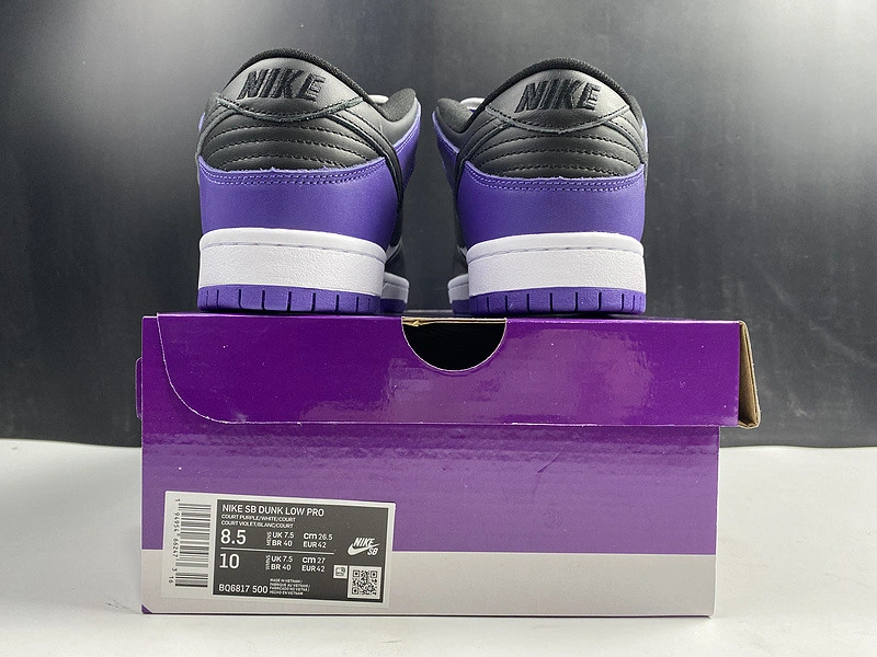 Nike SB Dunk Low Court Purple   BQ6817-500