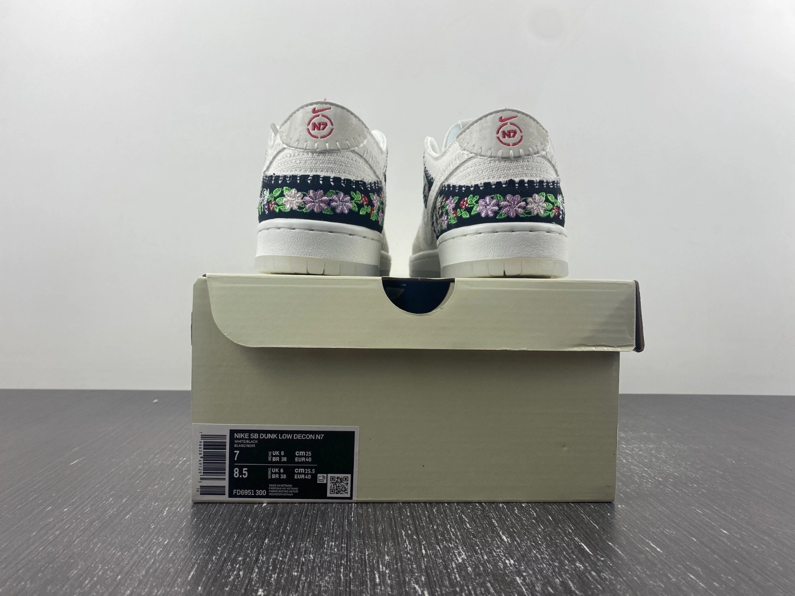 Nike SB Dunk Low Decon N7 Black Sail Men's - FD6951-300