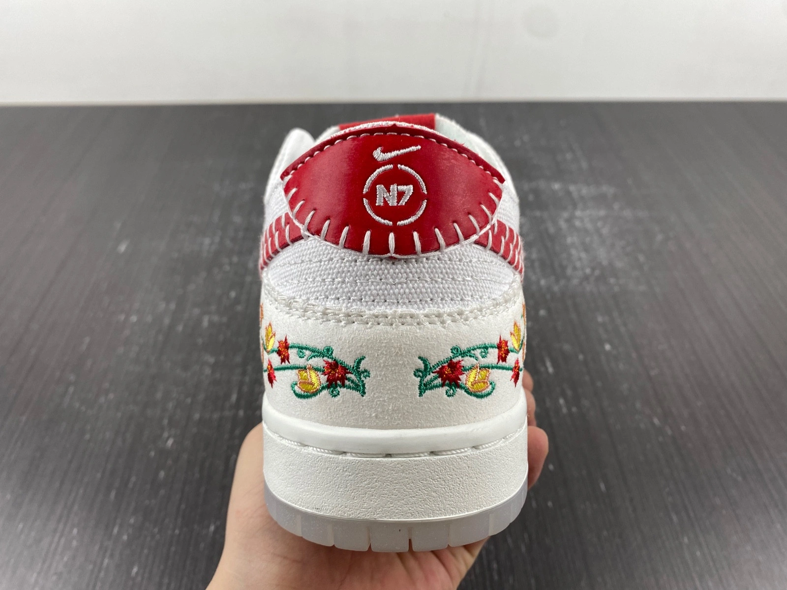 Nike SB Dunk Low Decon N7 White Red FD6951-700