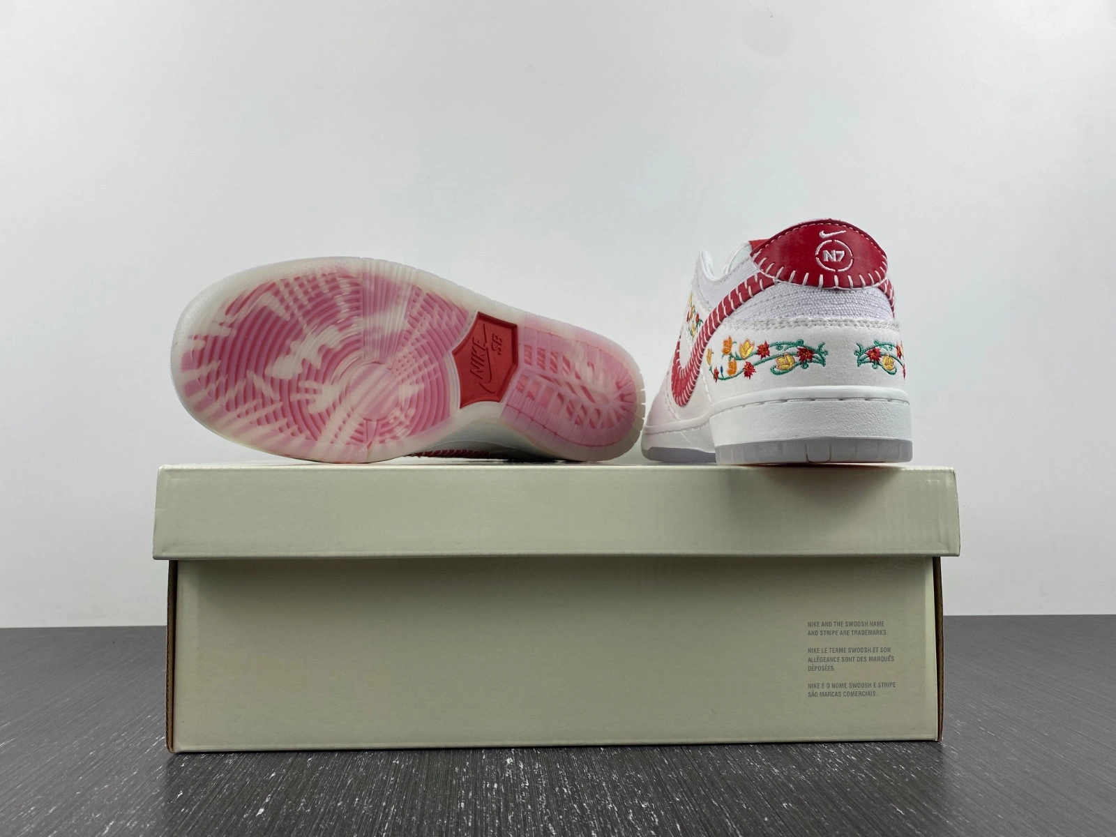 Nike SB Dunk Low Decon N7 White Red FD6951-700