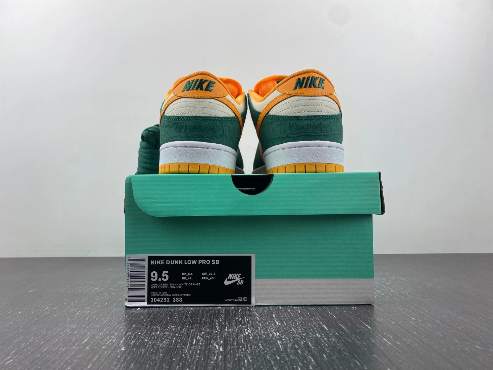 Nike SB Dunk Low Legion Pine Kumquat Men's  304292-383