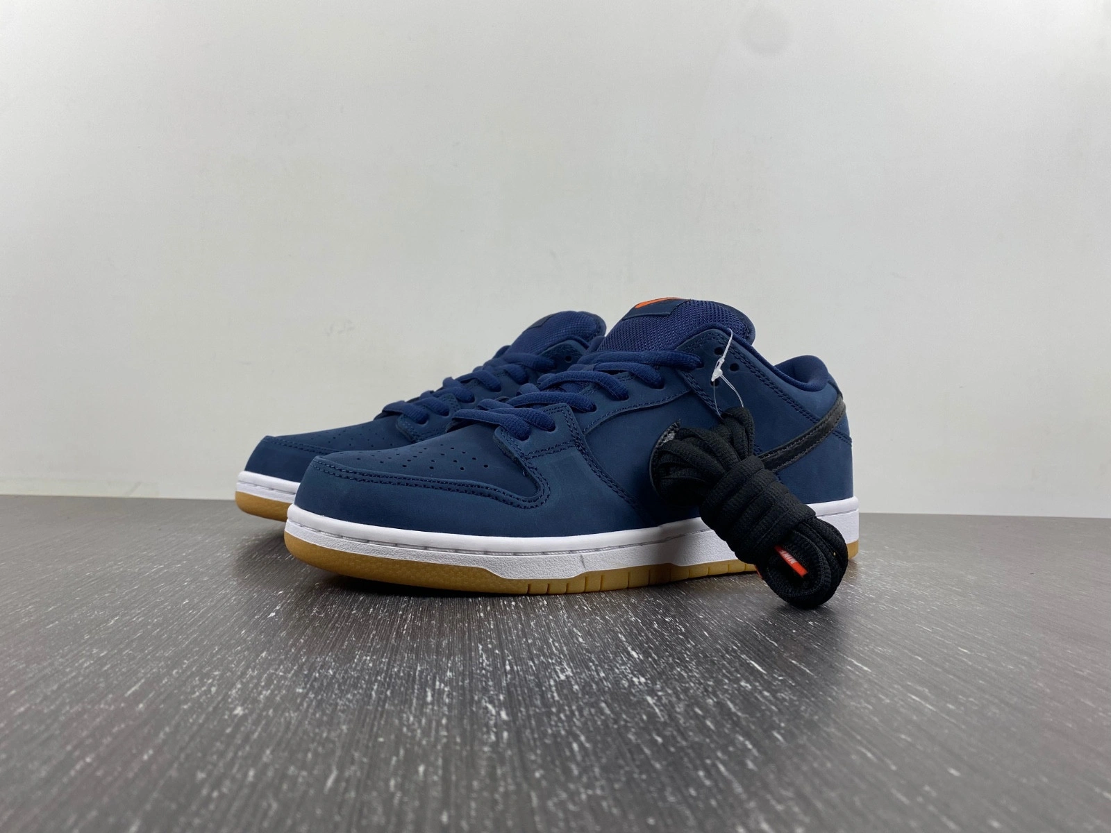 Nike SB Dunk Low Navy Black Gum Men's - CW7463-401