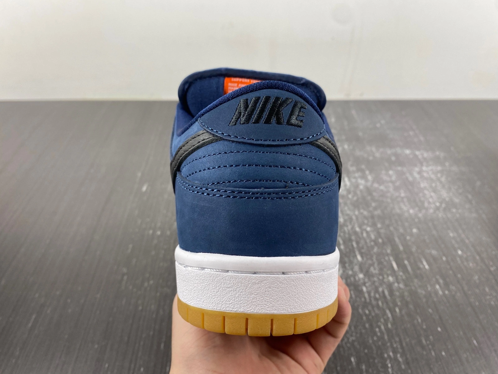 Nike SB Dunk Low Navy Black Gum Men's - CW7463-401