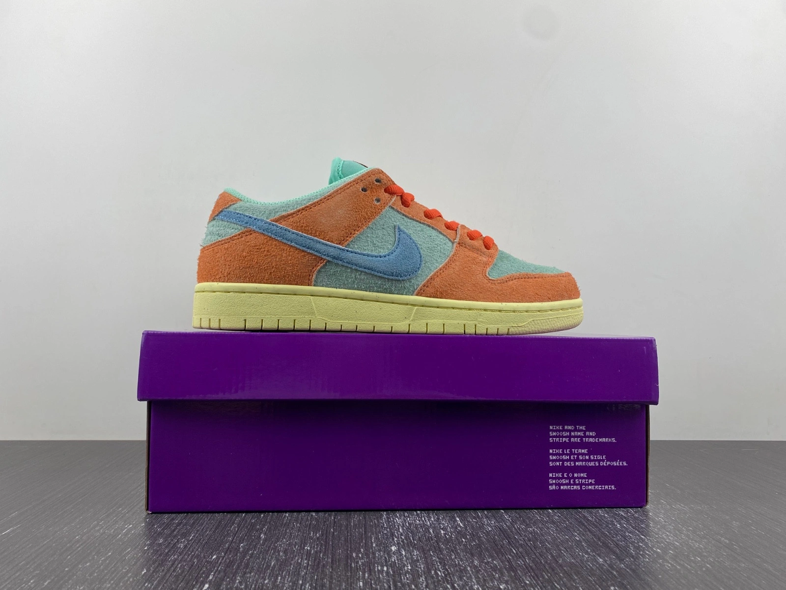 Nike SB Dunk Low Orange Aqua DV5429-800