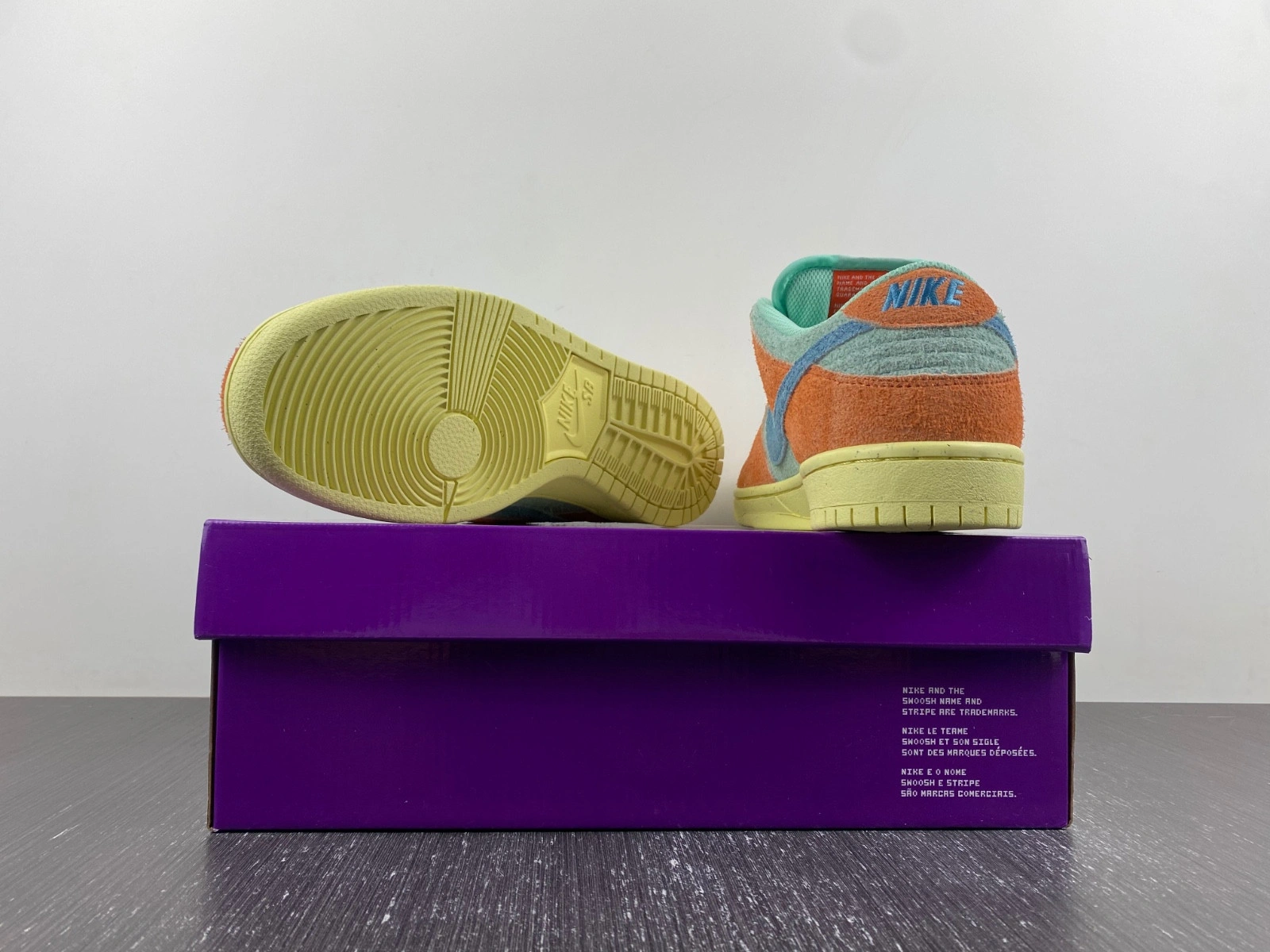 Nike SB Dunk Low Orange Aqua DV5429-800