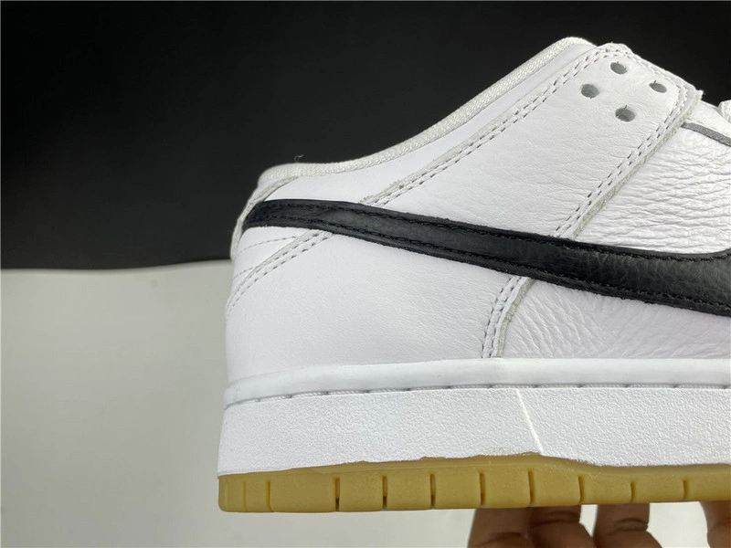 Nike SB Dunk Low Orange Label White Black - CD2563-100