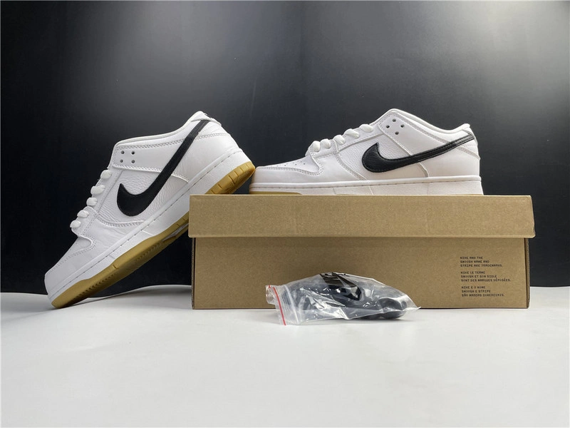 Nike SB Dunk Low Orange Label White Black - CD2563-100