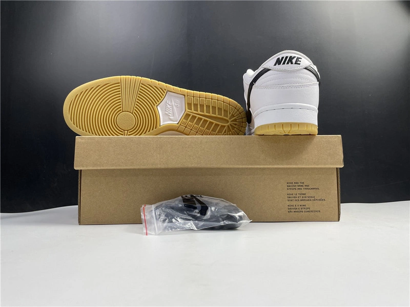 Nike SB Dunk Low Orange Label White Black - CD2563-100