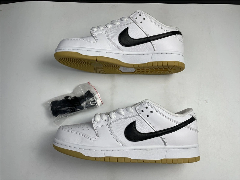 Nike SB Dunk Low Orange Label White Black - CD2563-100