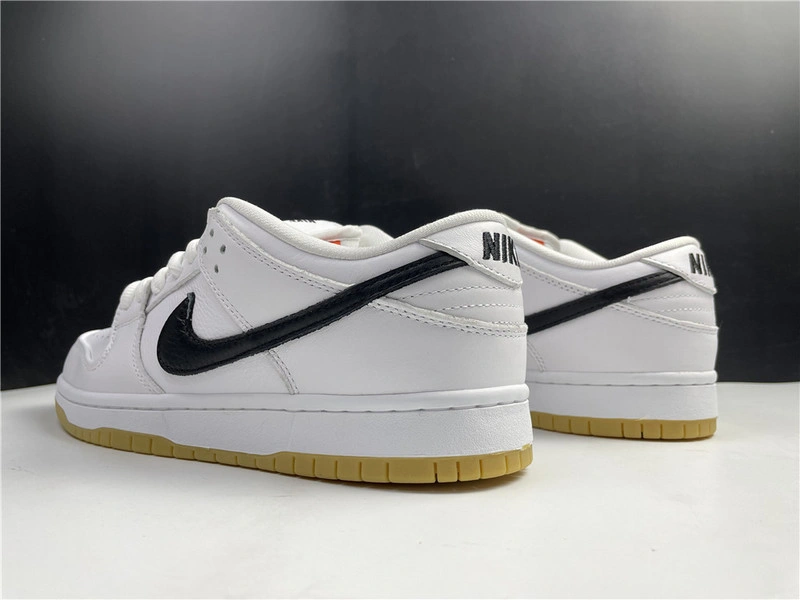 Nike SB Dunk Low Orange Label White Black - CD2563-100