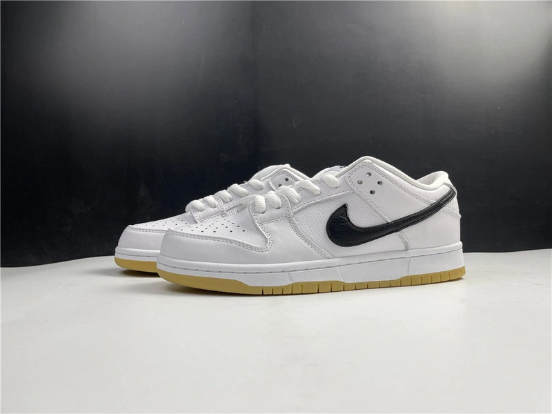 Nike SB Dunk Low Orange Label White Black - CD2563-100