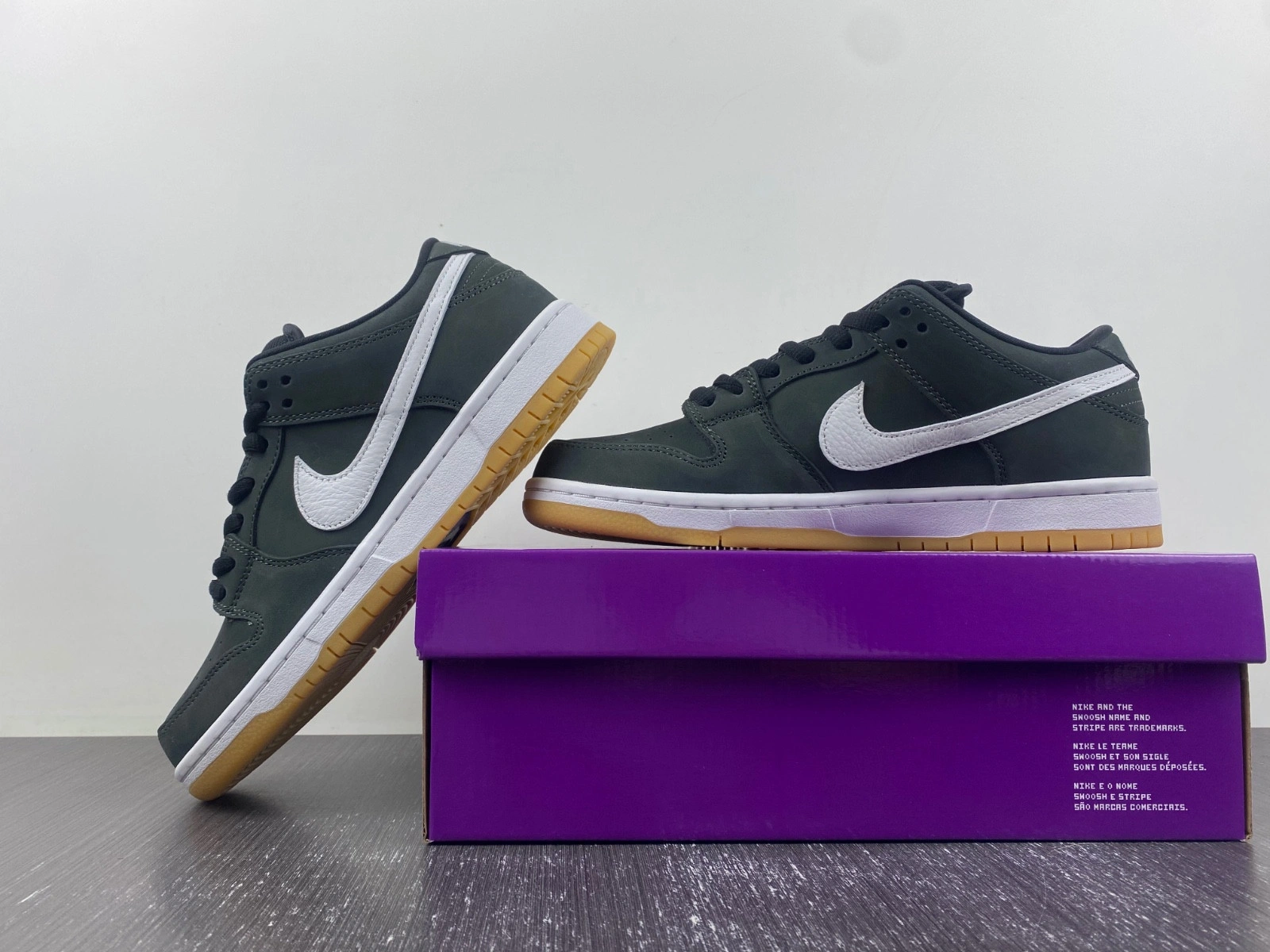 Nike SB Dunk Low Pro Black Gum Men's - CD2563-006