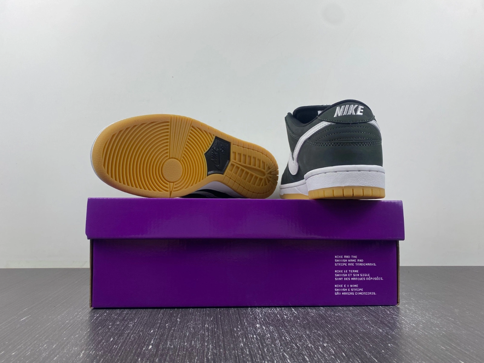 Nike SB Dunk Low Pro Black Gum Men's - CD2563-006