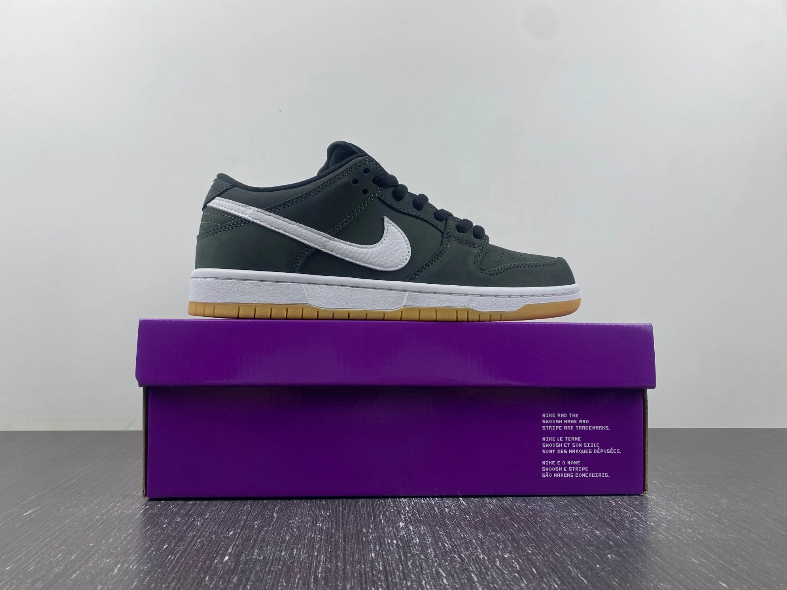 Nike SB Dunk Low Pro Black Gum Men's - CD2563-006
