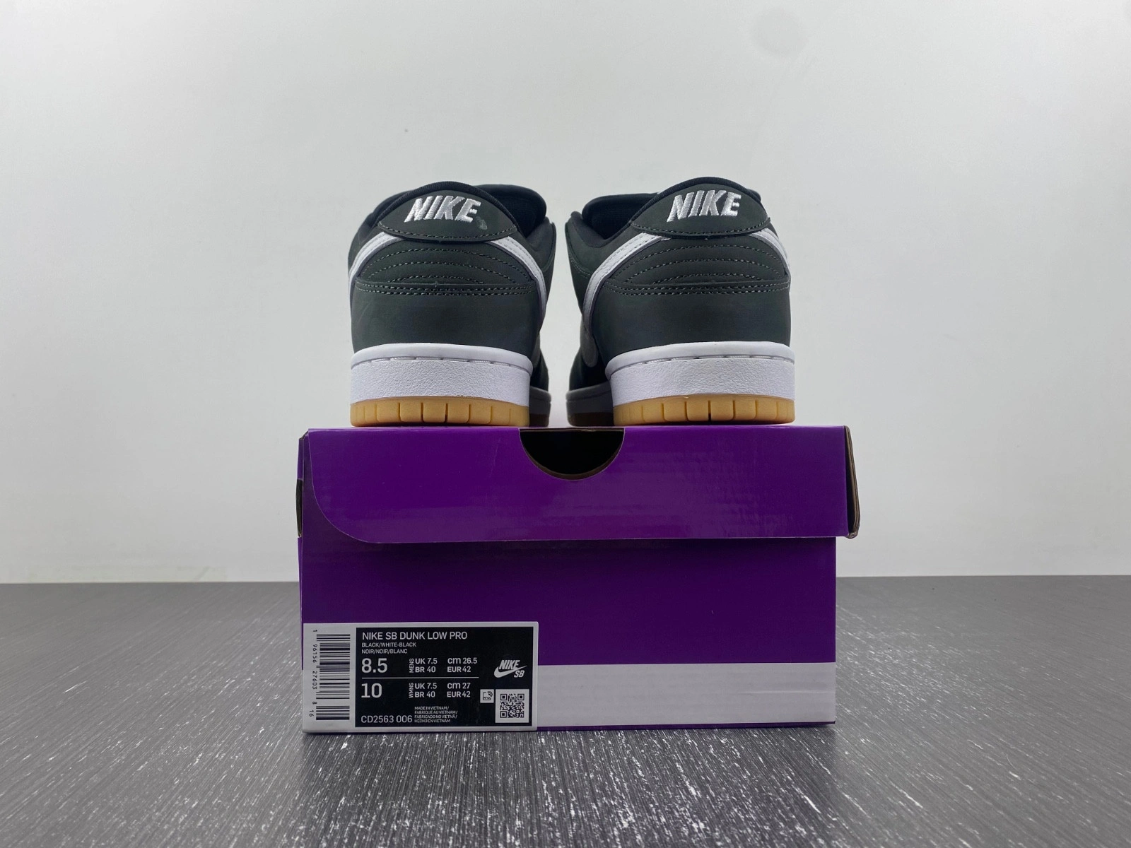 Nike SB Dunk Low Pro Black Gum Men's - CD2563-006