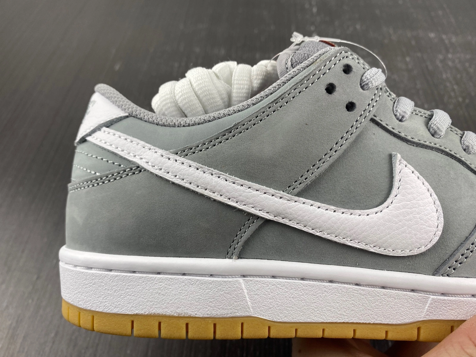 Nike SB Dunk Low Pro ISO Orange Label Wolf Grey Gum  DV5464-001