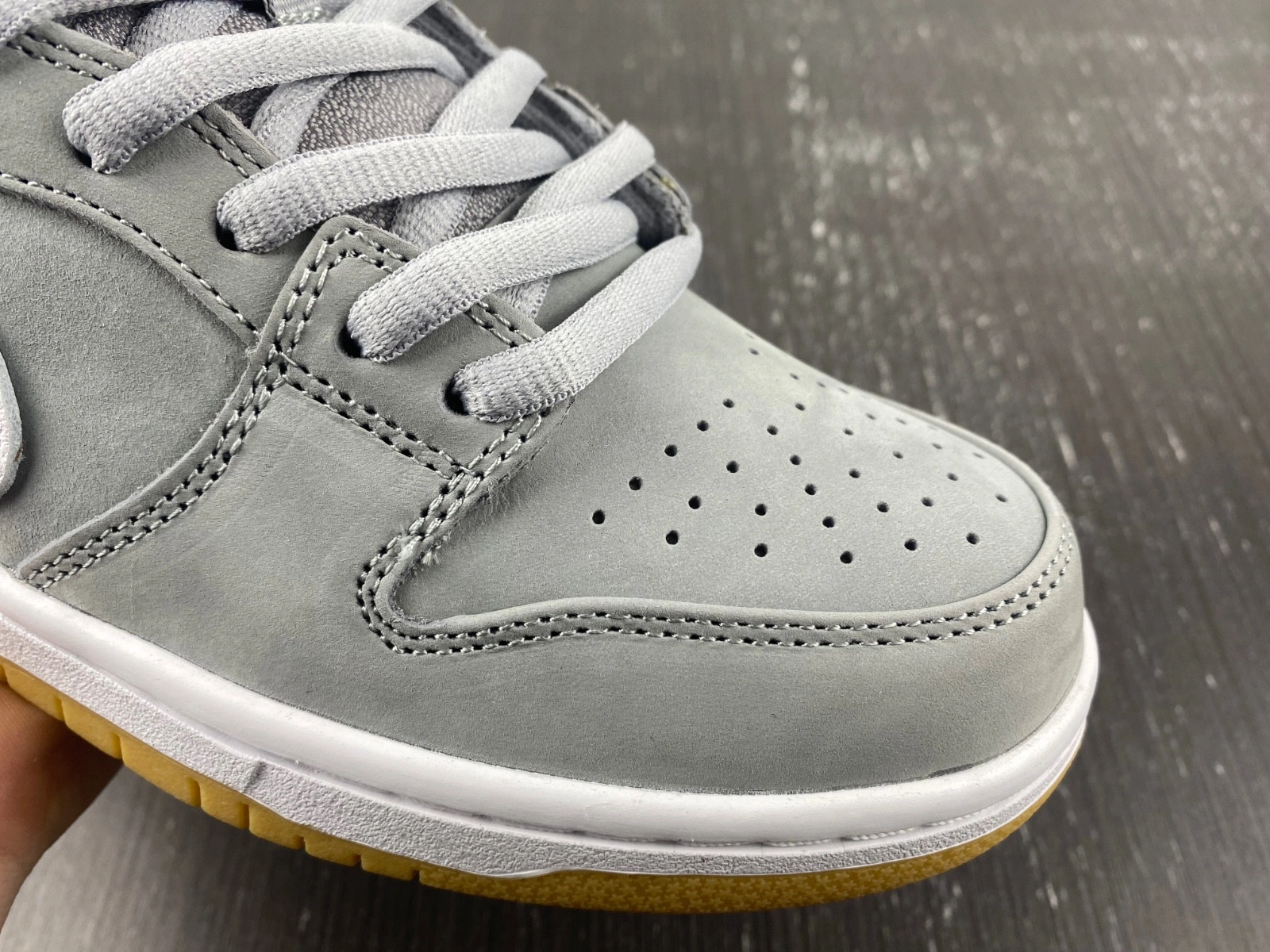 Nike SB Dunk Low Pro ISO Orange Label Wolf Grey Gum  DV5464-001