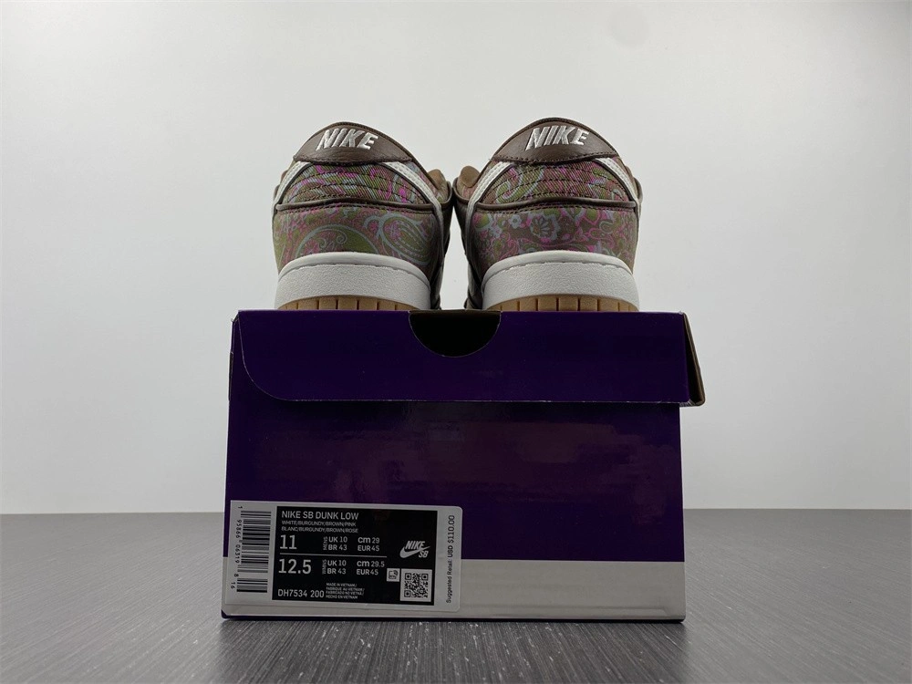Nike SB Dunk Low Pro Paisley Brown - DH7534-200