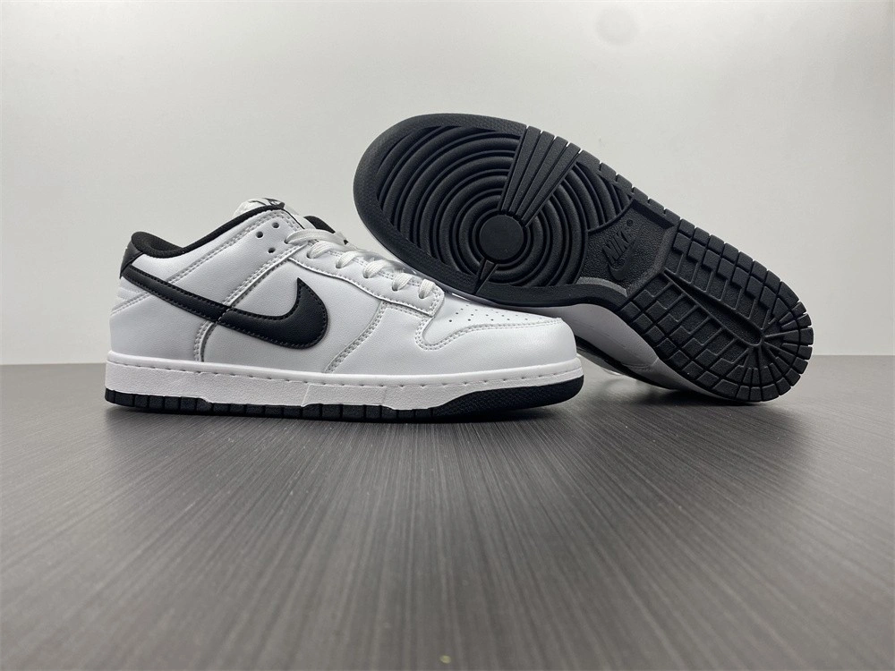 Nike SB Dunk Low White Black Running Shoes DD1503-113