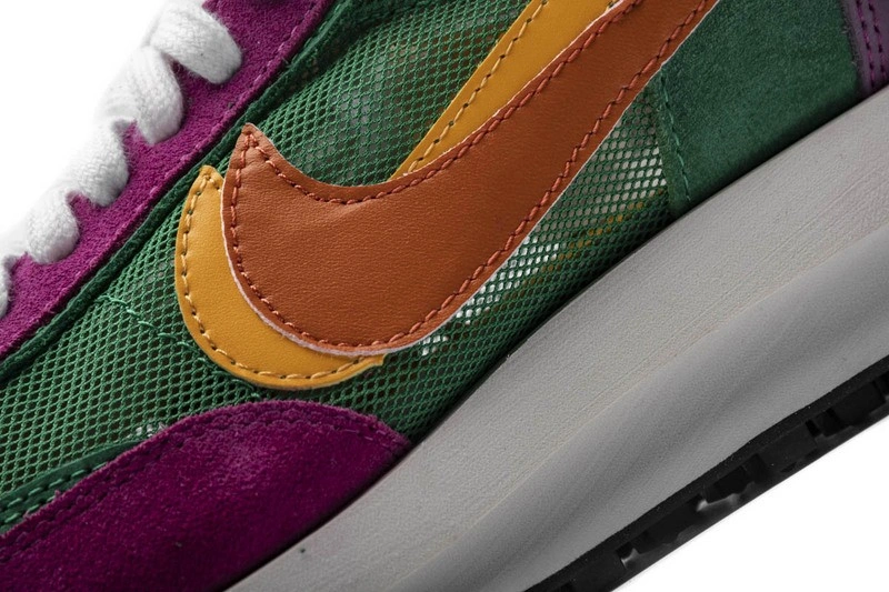 Nike Sacai x LDV Waffle 'Pink Green'  BV0073 -301