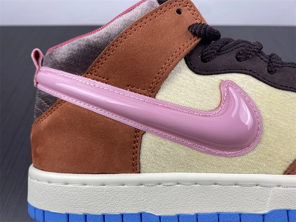 Nike Social Status x Dunk Mid 'Chocolate Milk'  DJ1173-700