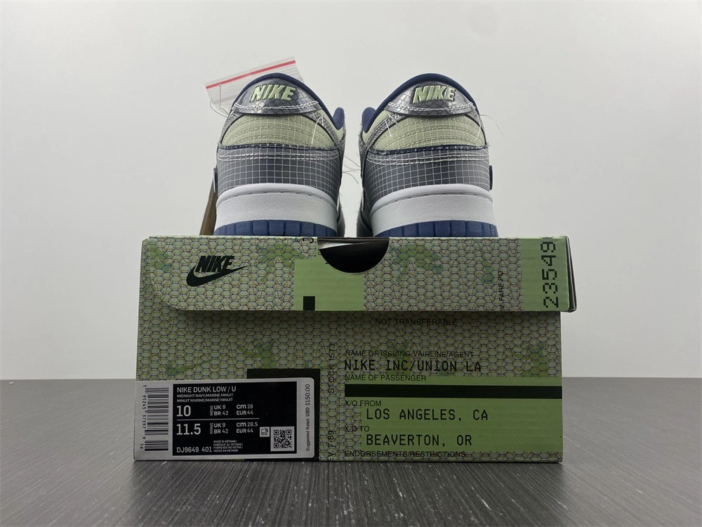 Nike Union LA x Dunk Low - DJ9649 401