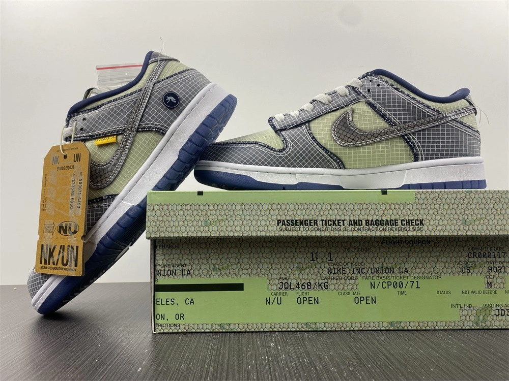 Nike Union LA x Dunk Low - DJ9649 401