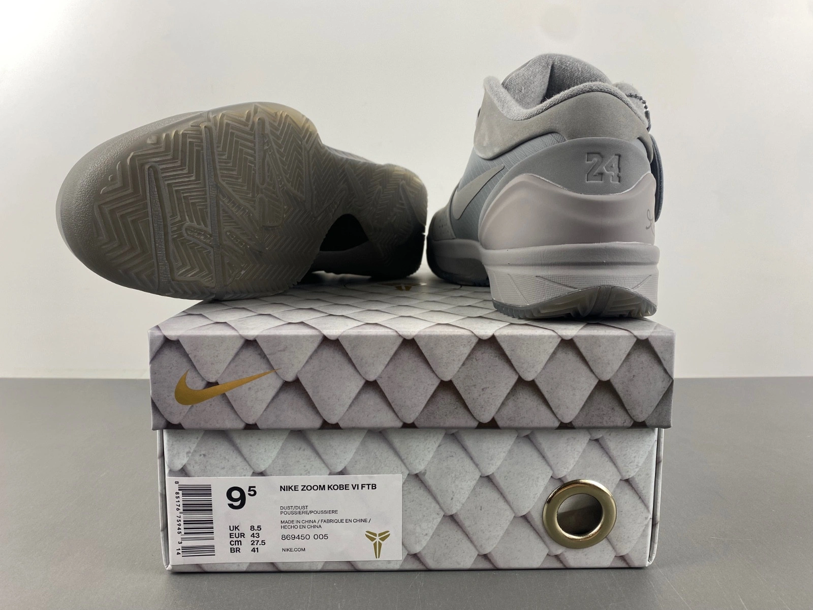 Nike Zoom Kobe 4 'Fade To Black' 869450-005