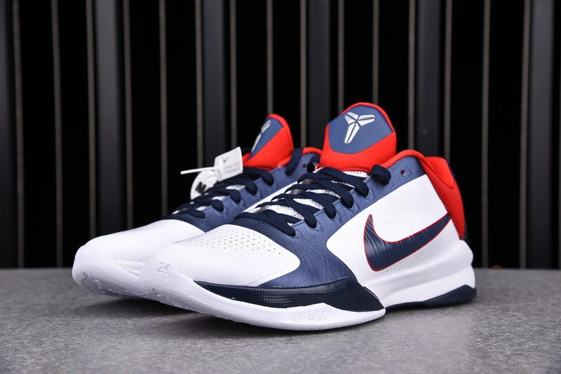 Nike Zoom Kobe 5 Team USA 2010 'White Red Blue' 386430-103