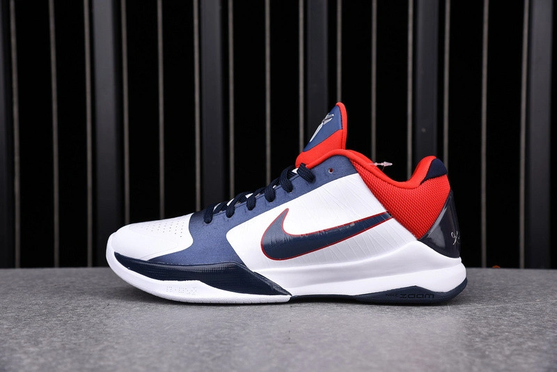 Nike Zoom Kobe 5 Team USA 2010 'White Red Blue' 386430-103