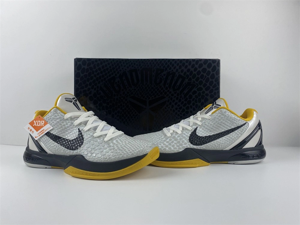 Nike Zoom Kobe 6 White Del Sol - 436311-101