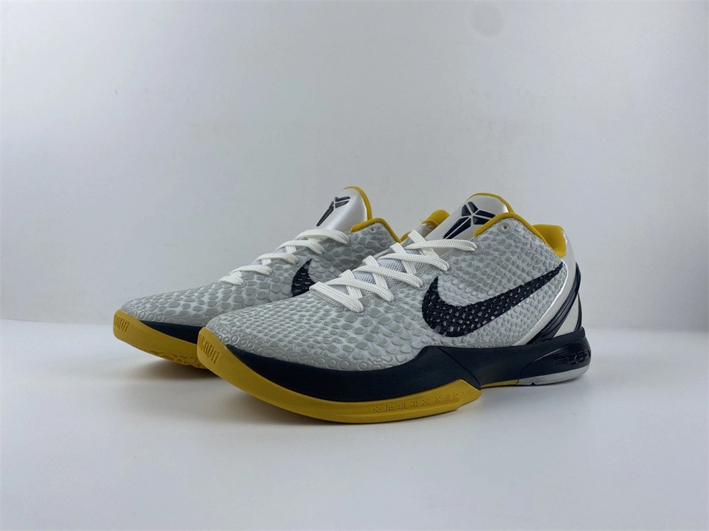 Nike Zoom Kobe 6 White Del Sol - 436311-101
