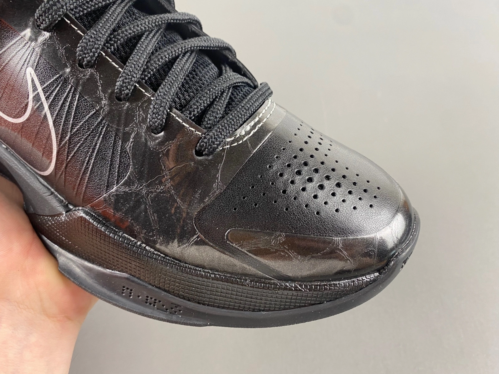 Nike Zoom Kobe V X 'Blackout'   386430-003
