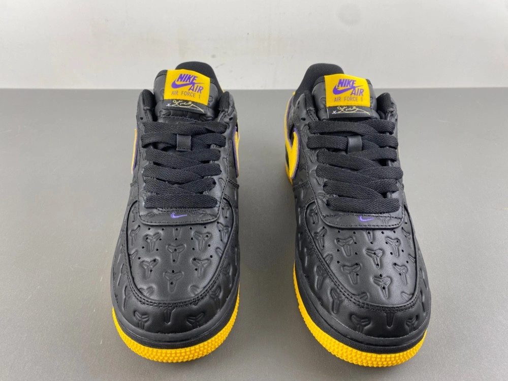 Nike x Kobe Bryant Baskets Air Force 1 'Lakers Away  HV5122001