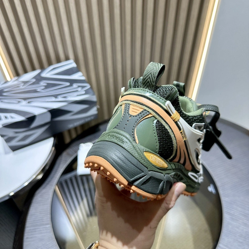 OWT Be Right Back Military Green Peach SNEAKERS
