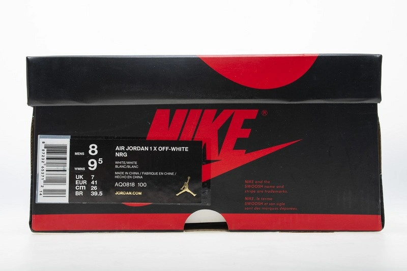 OWT NIKE Air Jordan 1 retro high White  AQ0818-100