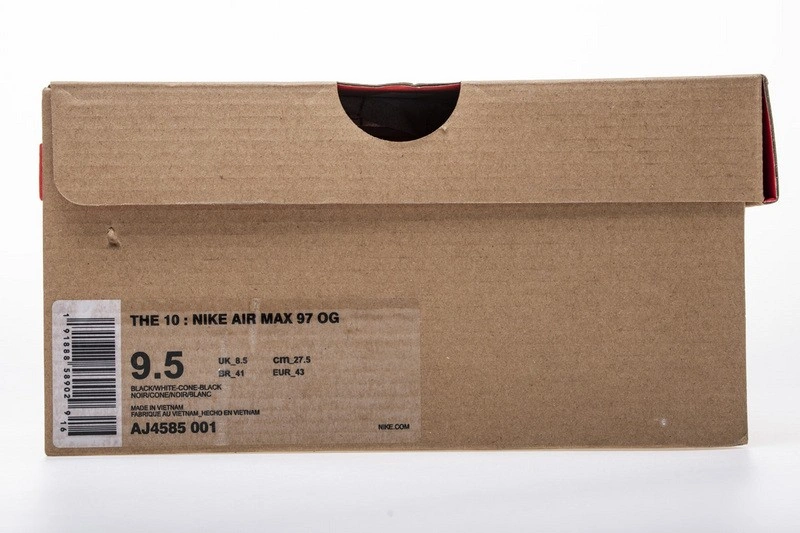 OWT NIKE Air Max 97 Black  AJ4585-001