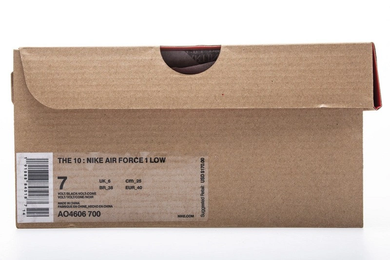 OWT Nike Air Force 1 Low Volt AO4606-700